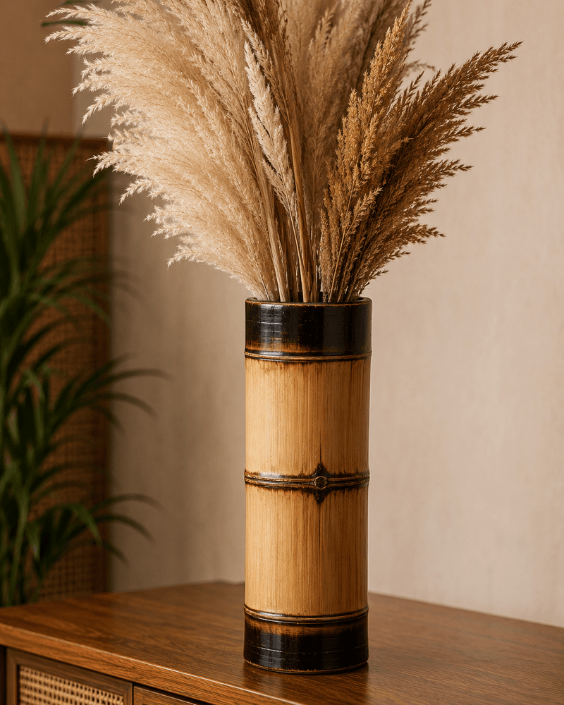 Bamboo Decorative Flower Vase