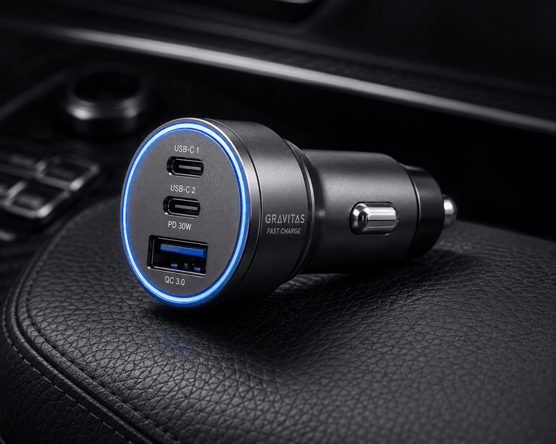 Dual-Port USB Car Charger