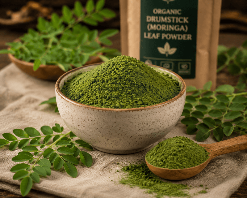 Organic Moringa Leaf Powder